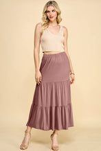 Load image into Gallery viewer, Autumn Tiered Midaxi Skirt