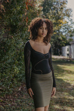 Load image into Gallery viewer, Zeida Net Bodysuit Top