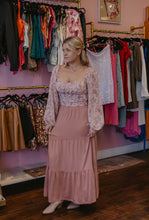 Load image into Gallery viewer, Autumn Tiered Midaxi Skirt