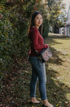 Load image into Gallery viewer, Emma Scoop Neck Smocked Jacquard Top