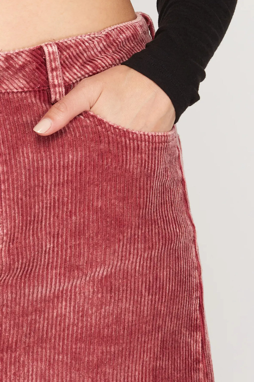 Colby Corduroy Washed Mini Skirt