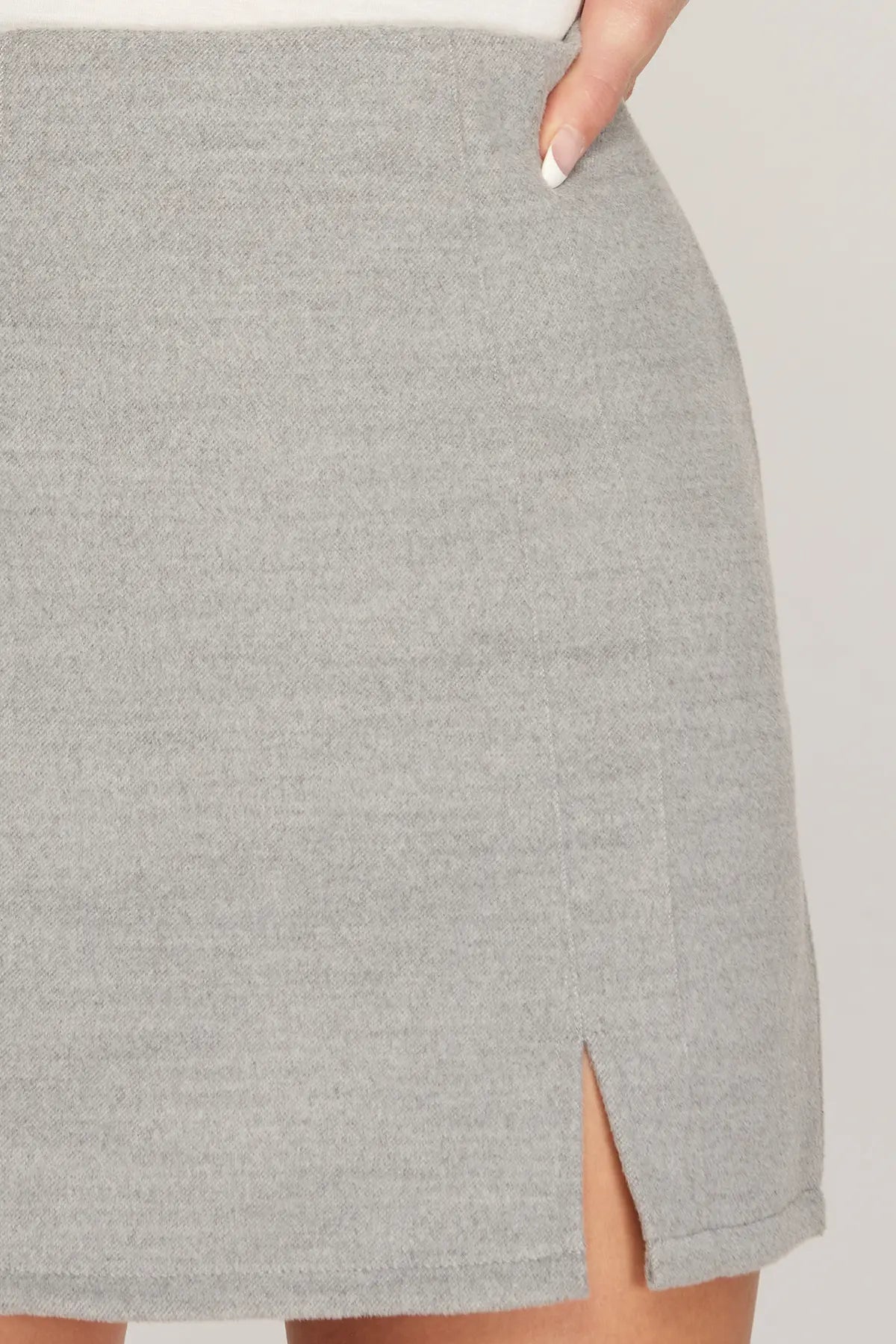 Bonny Brushed Twill Mini Skirt