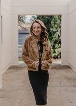 Load image into Gallery viewer, Heather High Neck 2x2 Rib Midi Dress
