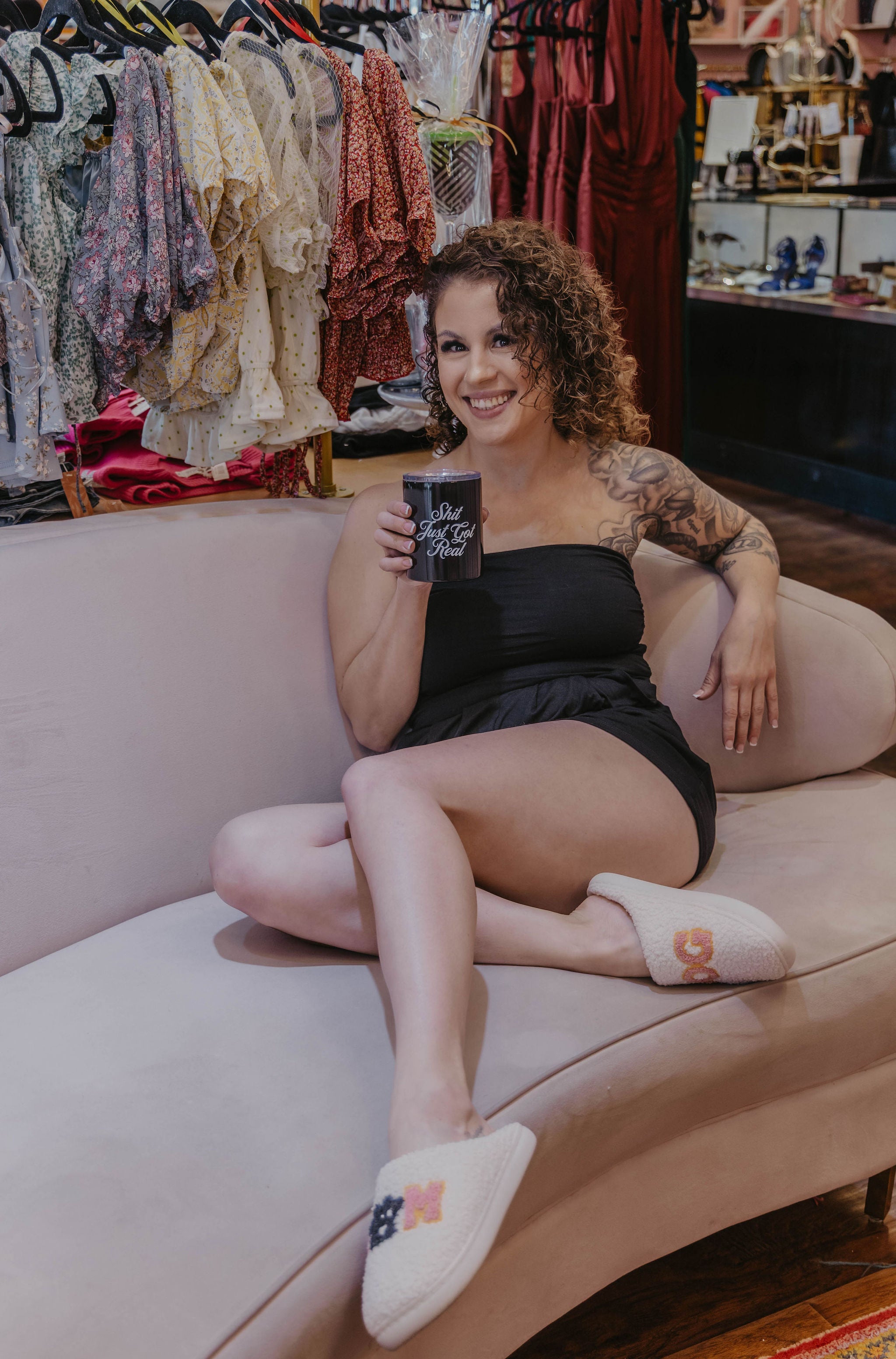 Ashley Solid Tube Romper